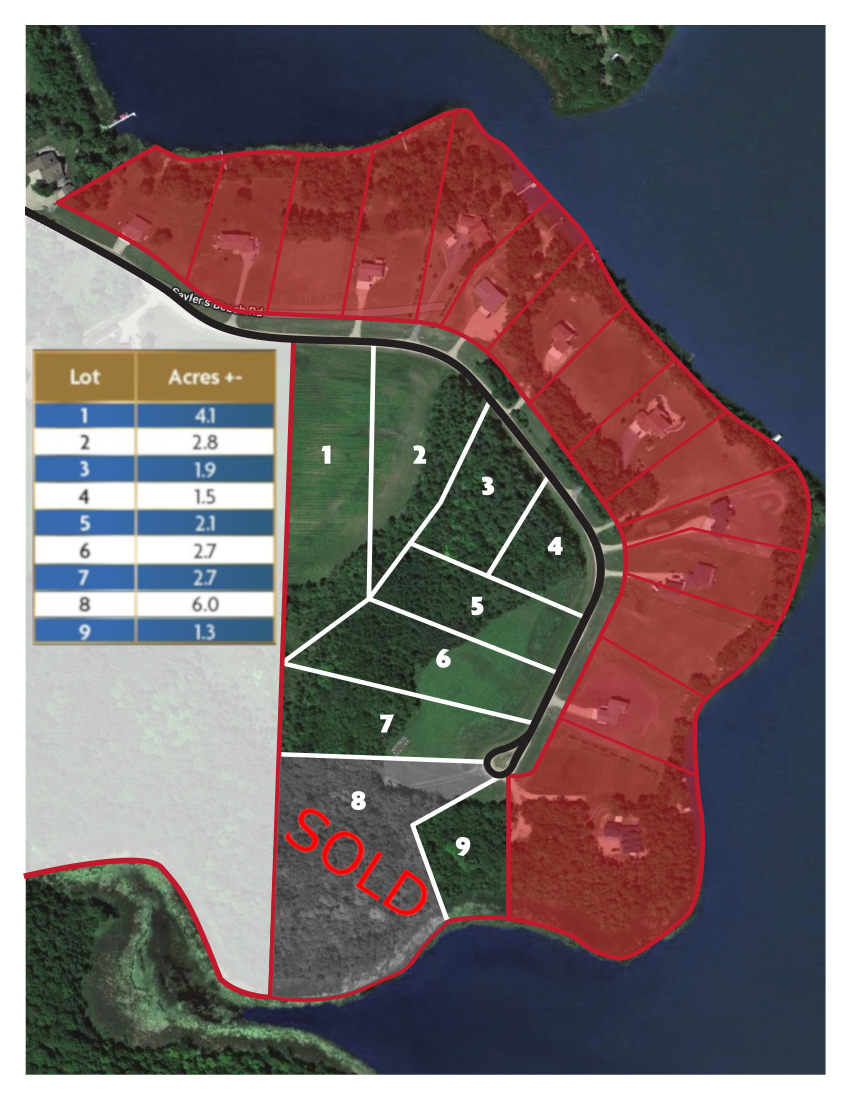A map showing Fargo-Moorhead, The Preserve at Stakke Lake, and Detroit Lakes
